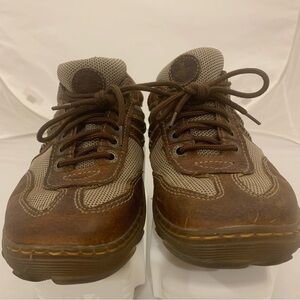 Dr Martens Kurt Unisex Brown Leather lace Up Shoes